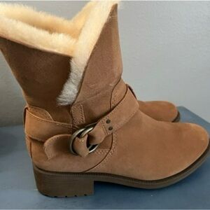 UGG Tan Shearling Lined Footwear